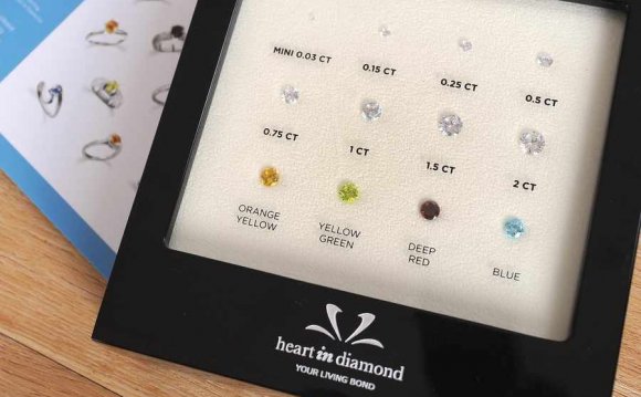 Diamonds made from cremated