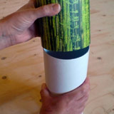 slide outer tube over inner tube