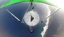 Hawaiian Ash Scattering in a POWERED Hang Glider Oahu